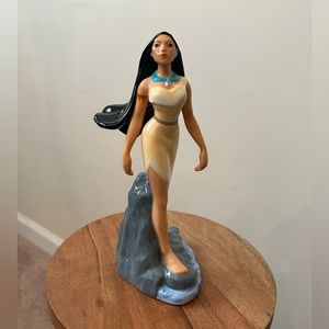 Disney Pocahontas Vintage Figurine Ceramic Statue Porcelain Collectible Decor